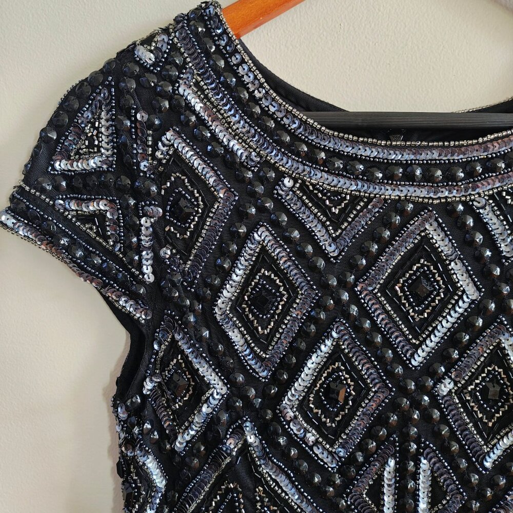 ADRIANNA PAPELL Sequin Cocktail Dress - Picture 9 of 13